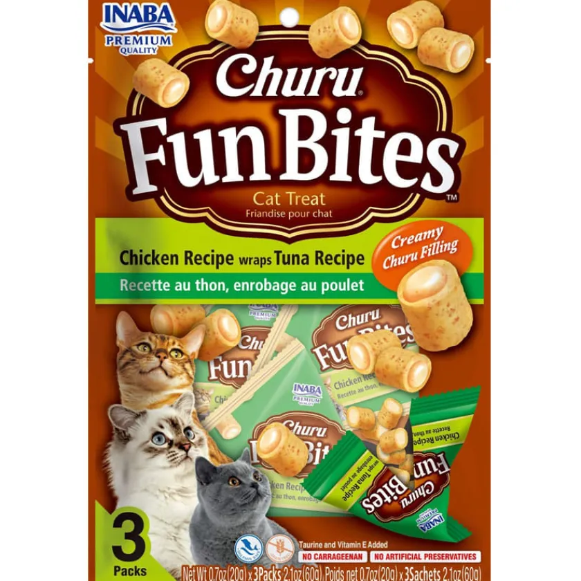 Inaba Galletas^Churu Fun Bites Atún 60gr