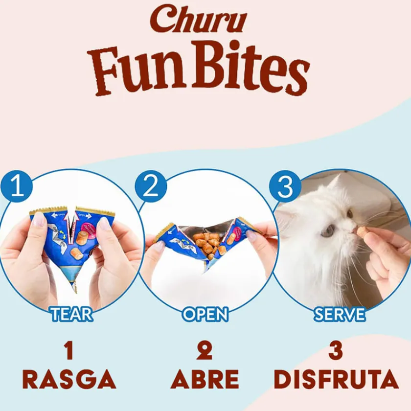 Inaba Galletas^Churu Fun Bites Atún 60gr