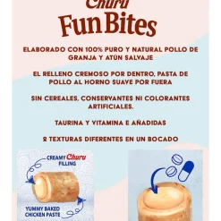 Inaba Galletas^Churu Fun Bites Pollo 60gr