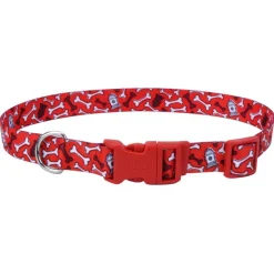 Coastal Arnes, Collares Y Correas | Productos Outlet^Style Red Bones Collar para Perros Talla L
