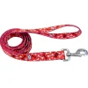 Coastal Arnes, Collares Y Correas^Style Red Bones Trailla o correa para Perros Talla L