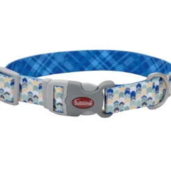 Arnes, Collares Y Correas^Coastal Sublime Collar Chevrons S/M