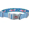 Dorazel Arnes, Collares Y Correas^Coastal Sublime Collar Teal Stripe L Para perros