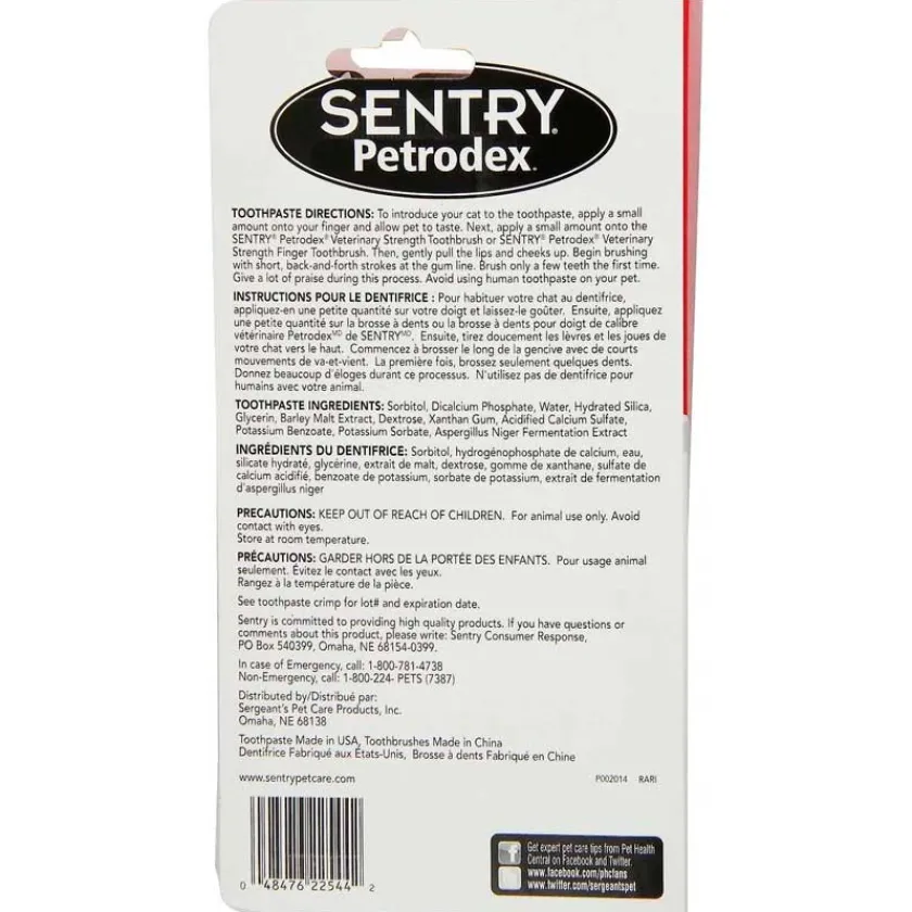 Dentalife Cuidado Dental | Senior (+7 Años)^Dental Care Kit Cat Malt Toothpaste Sentry Petrodex Kit
