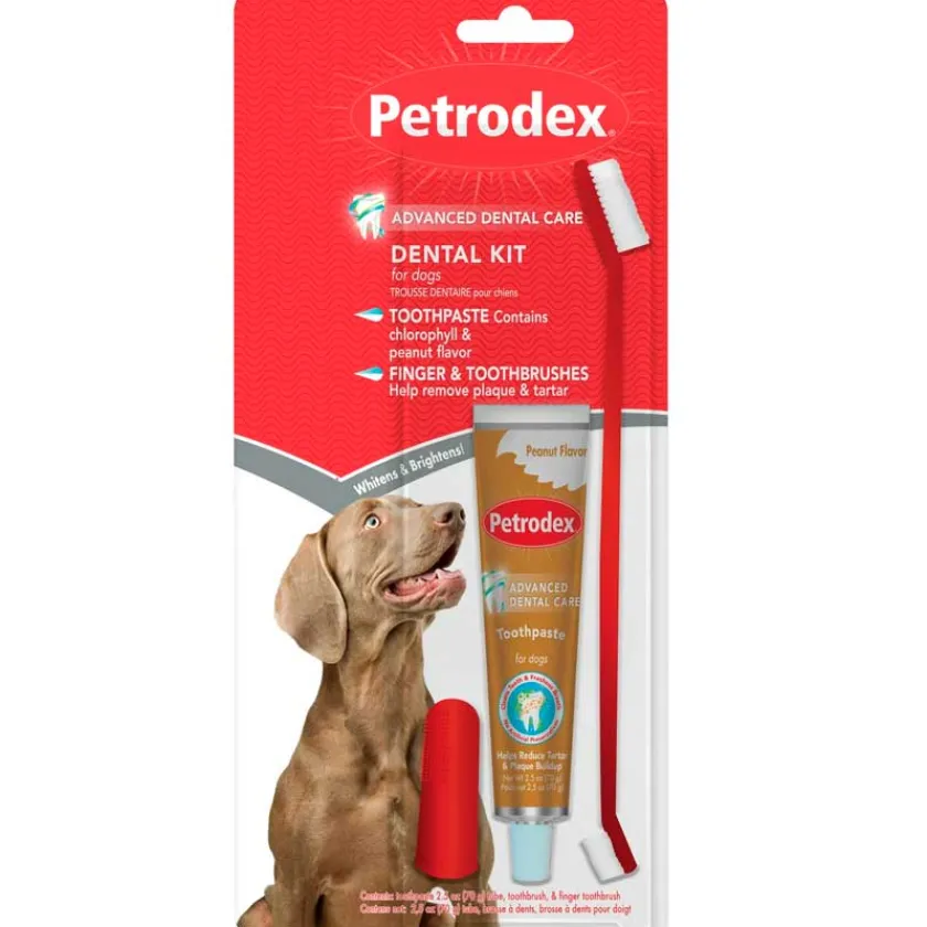Dental Fresh Cuidado Dental | Adultos (1 A 7 Años)^Dental Care Natural Dog Peanut Sentry Petrodex Kit