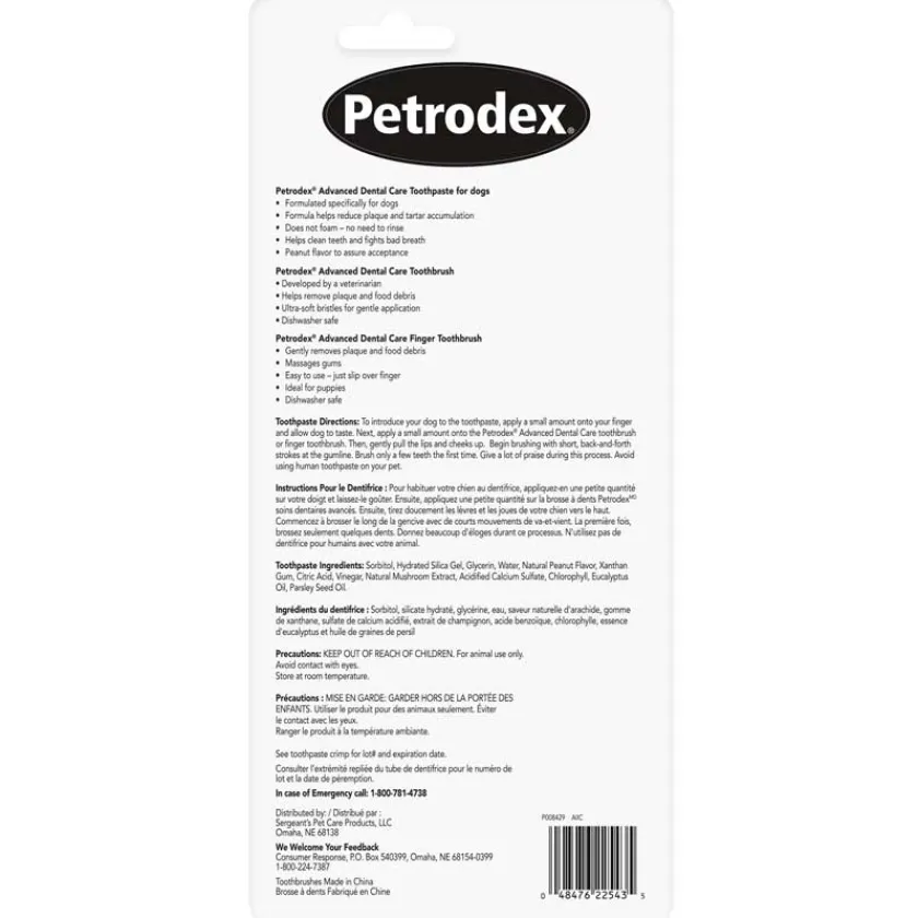 Dental Fresh Cuidado Dental | Adultos (1 A 7 Años)^Dental Care Natural Dog Peanut Sentry Petrodex Kit