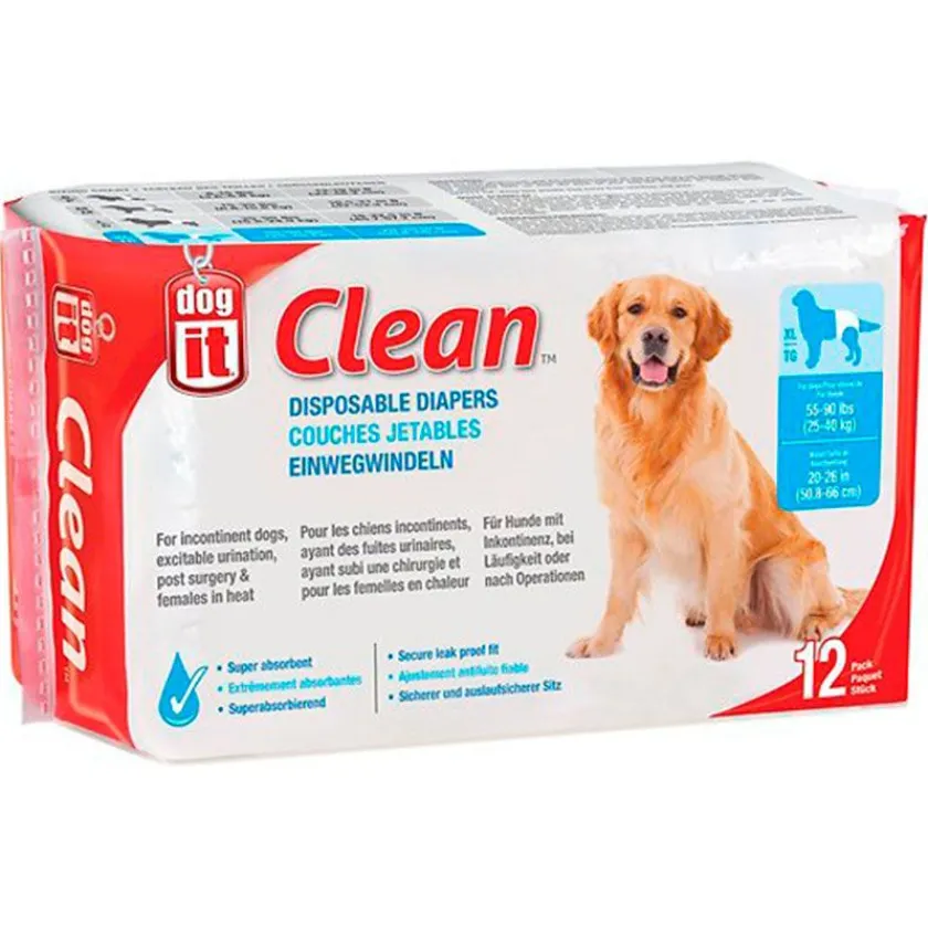 Dog It Post Operatorio | Higiene Y Aseo^Pañales desechables para perros 25 a 40kg