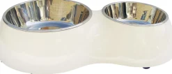 Dog It Comederos Y Bebederos | Productos Outlet^Style Plato doble blanco 160 y 350ml