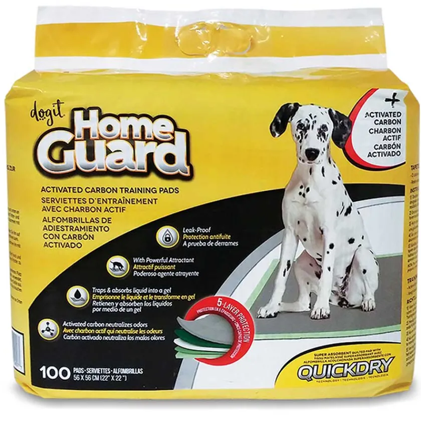 Dog It Carpetas De Entrenamiento | Higiene Y Aseo^Dogit Home Guard Alfombra Educadora con Carbon Activado 100 unidades