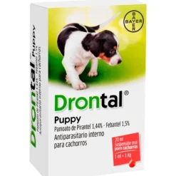 Bayer Antipulgas Y Garrapatas^Drontal Antiparasitario para Perros Cachorros
