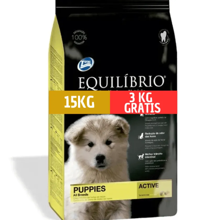 Equilibrio Cachorros (0 A 12 Meses)^Dog Jr All Breed 15 kg + 3 kg