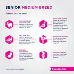 Eukanuba Senior (+7 Años)^Senior 7+ Medium Breed 15kg