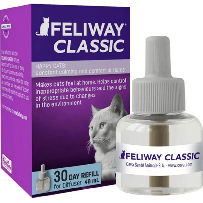Feliway Relajación Para Gatos^Classic Repuesto 48ml