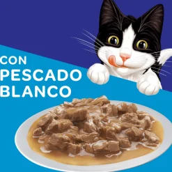 Felix - Purina Húmedos^Felix Adultos Pescado Blanco 85gr Pack 15 Unidades