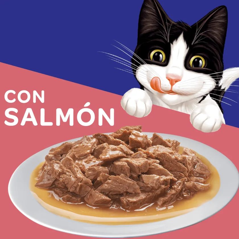 Felix - Purina Húmedos^Felix Adultos Salmón en Salsa 85gr