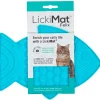 Lickimat Comederos Y Fuentes De Agua^Felix para gatos Turquesa