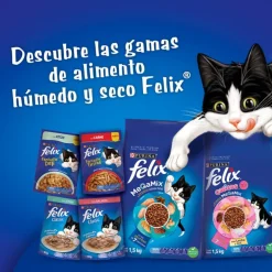 Felix - Purina Adultos (1 A 7 Años)^Felix Megamix Gato Adulto 8 kg