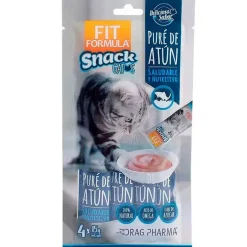 Fit Formula Húmedos^Snack para Gatos Pure de Atún 60gr Pack 6 Sobres