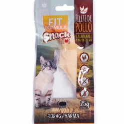Fit Formula Naturales^Snack para Gatos Filete Pollo 25gr Pack 6 Unidades