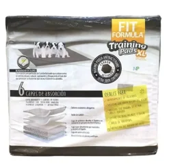 Fit Formula Carpetas De Entrenamiento | Adiestramiento^Training Pads Carbón Activado XL 80x60cm 30unidades