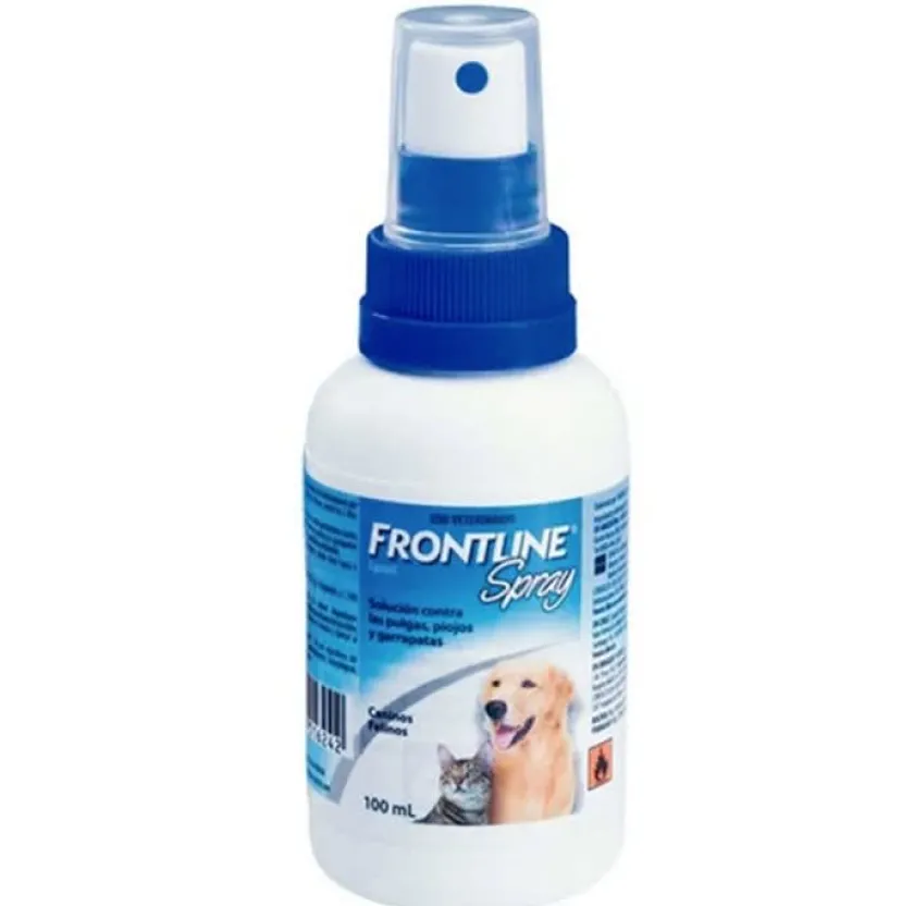 Frontline Antipulgas Y Garrapatas^Spray Antipulgas Perros y Gatos 100ml