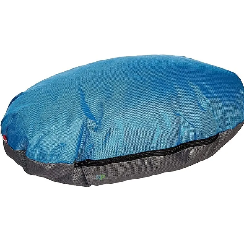 Gigwi Camas^Place Cama Cuadrada Gris con Azul Large