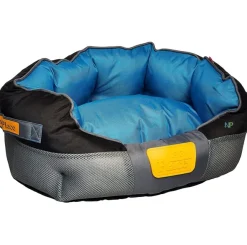 Gigwi Camas^PLACE CAMA REDONDA GRIS/AZUL MEDIUM 65x40x20 cm