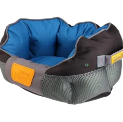 Gigwi Camas^PLACE CAMA REDONDA GRIS/AZUL MEDIUM 65x40x20 cm