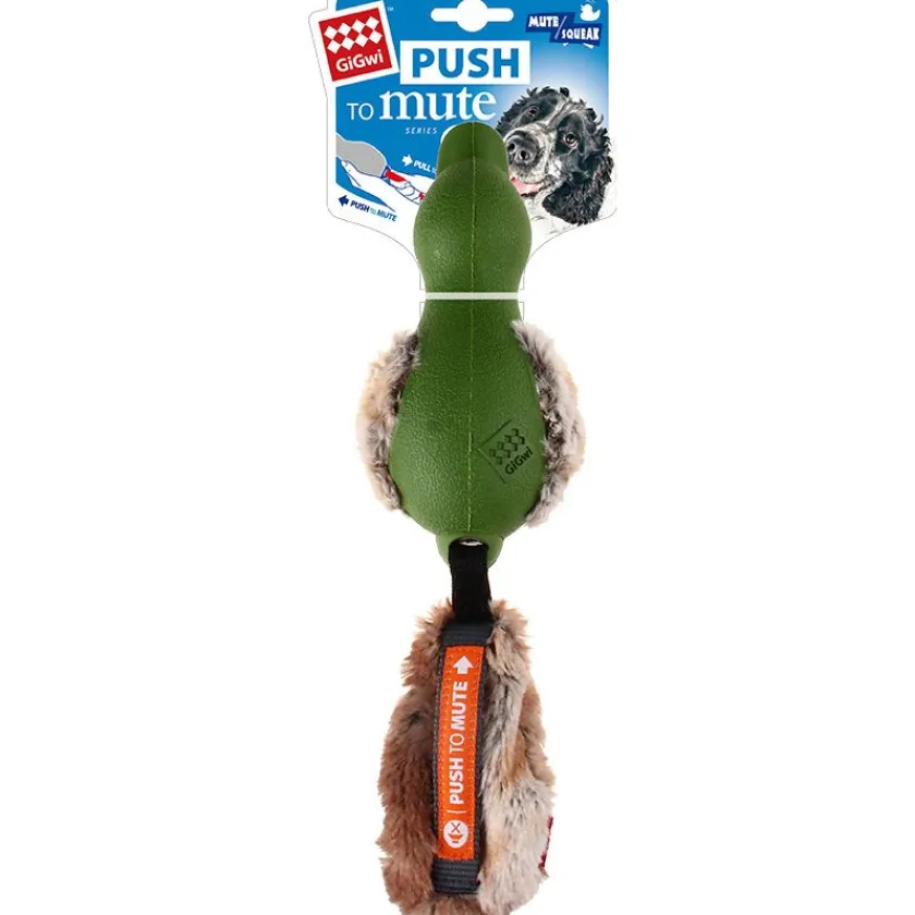 Gigwi Juguetes^Push to Mute Pato Verde