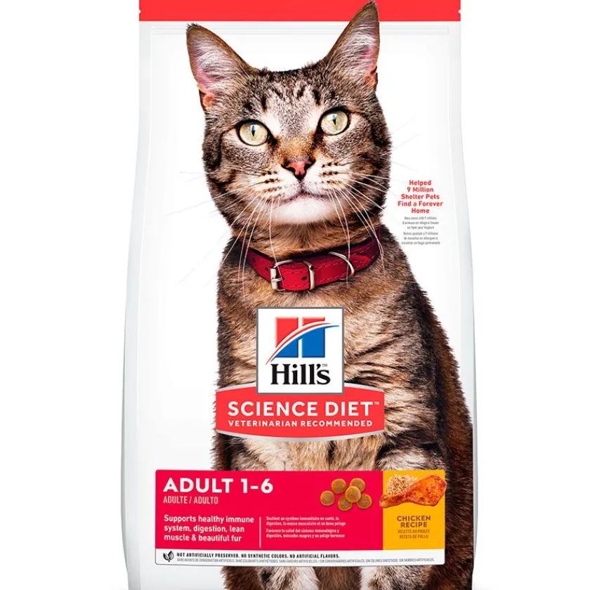 Hills Adultos (1 A 7 Años)^Cat Adult 1-6 3.17kg