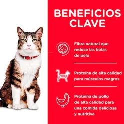 Hills Adultos (1 A 7 Años)^Cat Adult Hairball Control 1.58kg