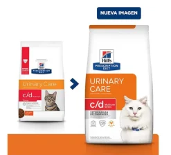 Hills Alimentación Medicada^c/d Stress Felino - Cuidado Urinario 1.8kg