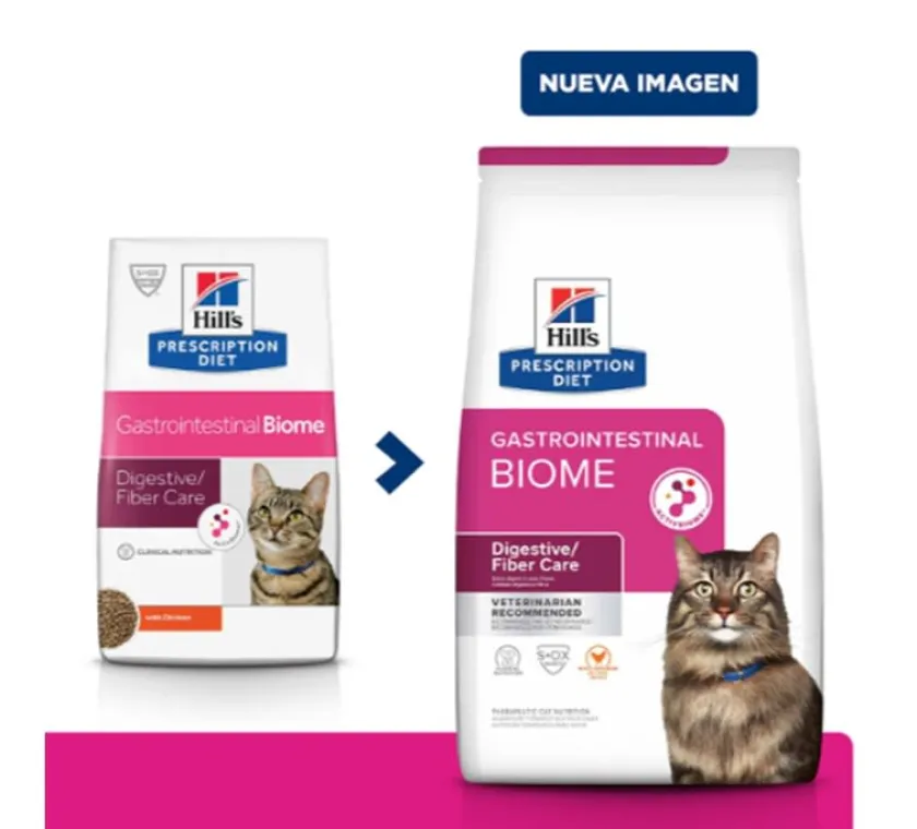 Hills Alimentación Medicada^Gato Gastrointestinal Biome 1,8kg