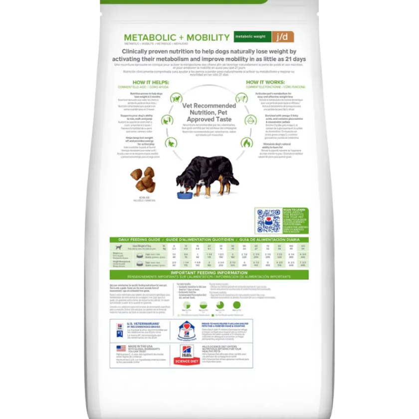 Hills Alimentación Medicada^Metabolic + Mobility Canino 3.85kg
