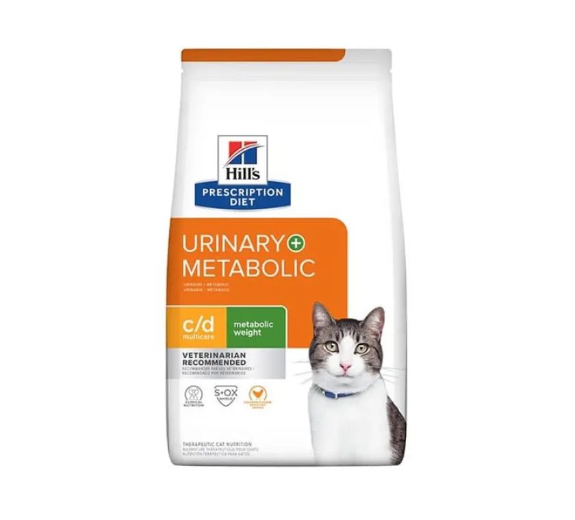 Hills Alimentación Medicada^Metabolic + Urinary Felino Control peso y Urinario 2.88kg
