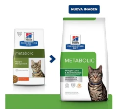 Hills Alimentación Medicada | Control Peso^Metabolic Felino 1.8kg
