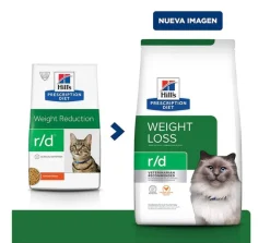 Hills Alimentación Medicada | Control Peso^r/d Felino Weight Loss 1.8kg