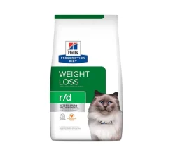 Hills Alimentación Medicada | Control Peso^r/d Felino Weight Loss 1.8kg
