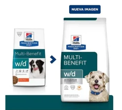 Hills Alimentación Medicada^w/d Canino Cuidado Digestivo, Diabetes, Manejo de Peso 7.9kg