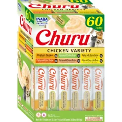 Inaba Húmedos | Senior (+7 Años)^Cat Churu Box Pollo Variedades (60TBS)