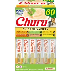 Inaba Húmedos | Senior (+7 Años)^Cat Churu Box Pollo Variedades (60TBS)