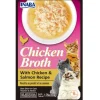 Inaba Húmedos^Churu Broth Pouch Gatos Sabor Pollo y Salmón 50gr