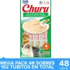 Inaba Húmedos^Churu Cat Mega Pack Caja 48un Atún y Pollo (192 Tubitos)