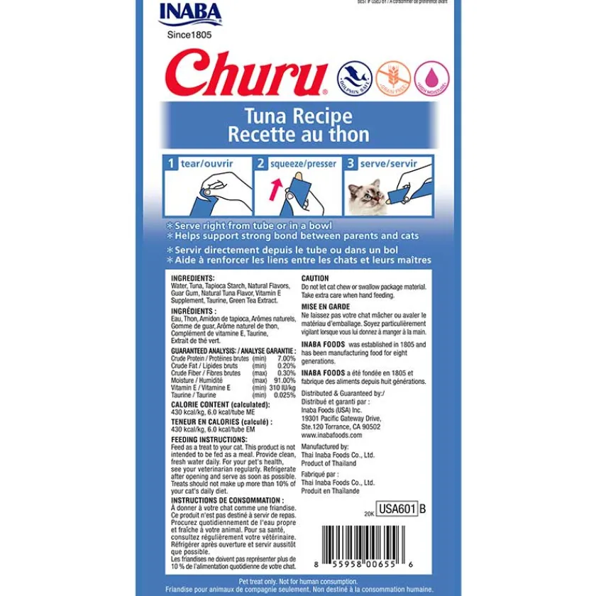 Inaba Húmedos^Ciao Churu Atún (56gr)