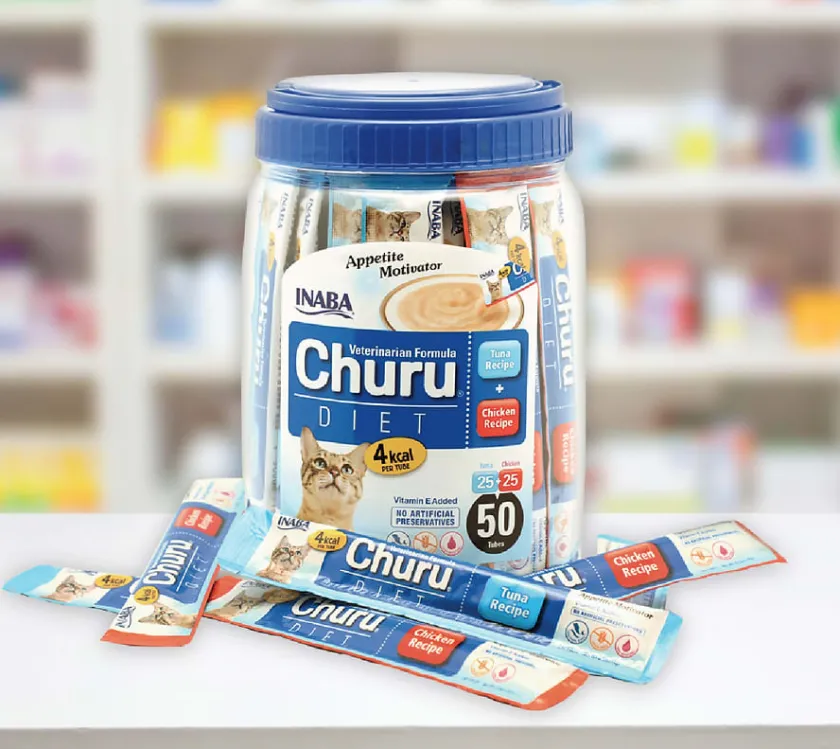 Inaba Húmedos | Galletas^Ciao Churu frasco Diet Atun y Pollo 50 tubos 700gr