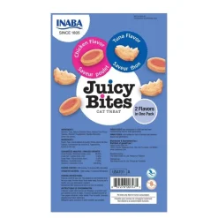 Inaba Galletas^Juicy Bites Atún y Pollo 33.9gr