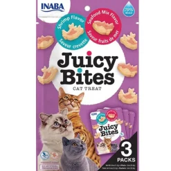 Inaba Galletas^Juicy Bites Camarón y Mariscos 33.9gr