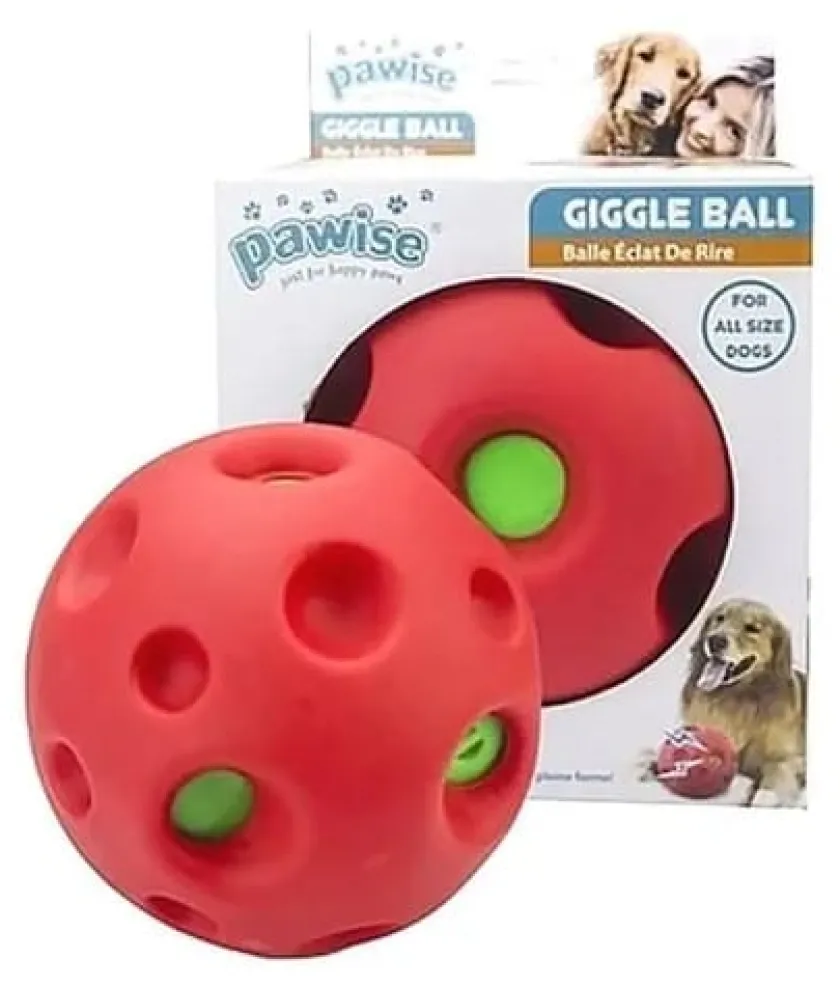Pawise Juguetes^Juguete para perros Giggle Ball
