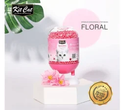 KIT CAT Arenas^Sprinkles Perlas Perfumadas para arena de gato Aroma Floral 240gr