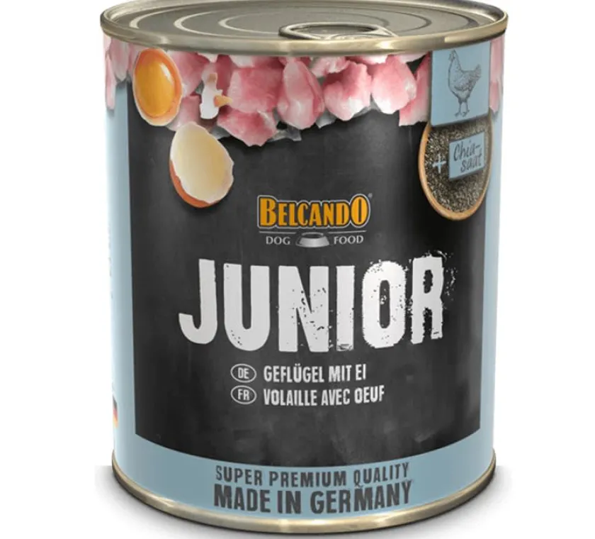 Belcando Húmedos^Lata Junior (Ave y Huevo) 800gr